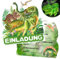 Lemicin Kindergeburtstag Einladungskarten Dino Partyeinladungen: 15 Dinosaurier Einladungskarten Kindergeburtstag Jungen Mädchen Kinder Dino Party Karten