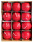 Velas Flotantes Decorativas Sin Perfume, 4.6x3 cm, Duración 4 Horas - Rojo, 12 Velas