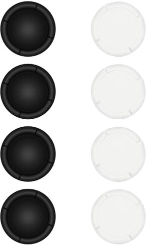8 Pièces Capuchons de Protection en Silicone pour Joysticks Switch/Lite,Capuchons de Joystick de Rechange, Thumbsticks Grips Caps,Couvre Thumbsticks Antidérapants pour Amélioration de Jeu
