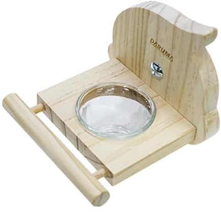 Fenteer Plato de alimentación de Aves Tazas Jaula alimento Plato de alimentación Colgante tazones de Comida para pájaros para Loro, 12cmx11cm