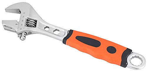 Fdit 10/12/12 Pollici di Gradini Multiludetti per Riparazioni di Motociclette, Morsetto Semplice, Scale di Incisione Pollici (12 pollici)