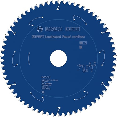 Bosch 1x EXPERT Laminated Panel Cordless cirkelsågklinga för bordscirkelsåg