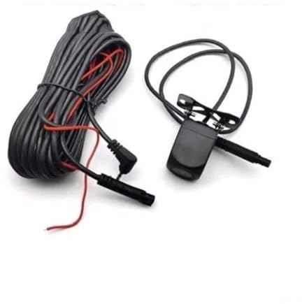Cámara Visión Trasera Impermeable 5 Pines Cámara Asistencia para Estacionamiento Compatible con DVR Inversión Monitor Lente Grabación Gran Angular HD Cámara(Wiring)