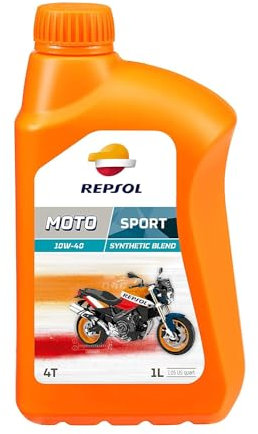 Repsol Moto Sport Moto 4T 10W40-Olio Motore 1 L