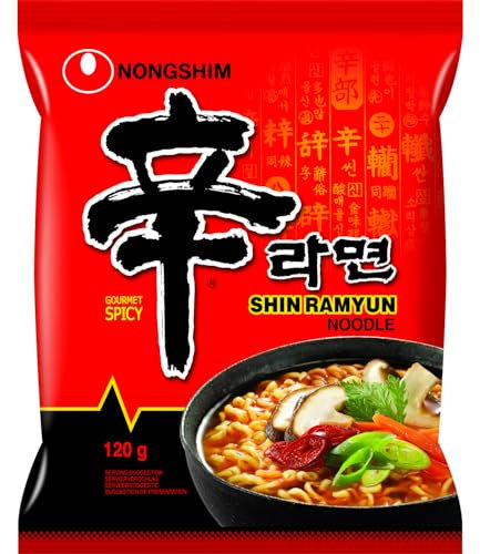 Nongshim Shin Ramyun (Packet Noodle), 120 g