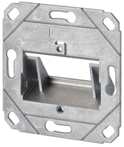 Metz Connect Prise réseau encastré Insert Non équipé 2 Ports