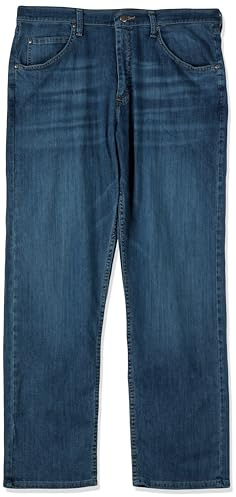 Wrangler Authentics Men's Classic 5-Pocket Relaxed Fit Flex Jean Slate Flex 34W x 32L
