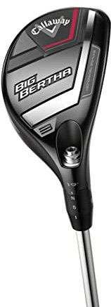 Callaway CG Hy Big Bertha 23 Palos híbridos de Golf, Hombres, Negro/Rojo
