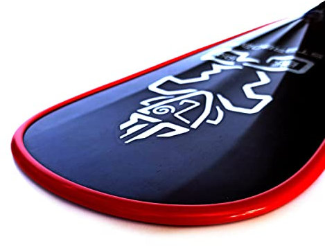Dr. SUP - Paddle Guard - Rail Saver Stand Up Paddling SUP Paddel, Farbe:rot