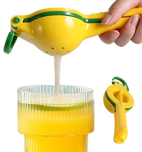 Presse-Fruits | Presse-Citron Ergonomique,Poignée Confort Anti-Dérapant Portable pour Cuisine Petit-Déjeuner Familial Camping Fitness Préparation Aliments Bébé et Restaurants