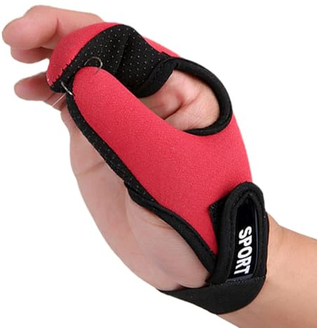 Guantes de pesca antideslizantes, guantes de dos dedos, protector de dedos, equipo de pesca de surf para hombres, mujeres, accesorios de protección de dedos, ajuste cómodo, material duradero, ideal