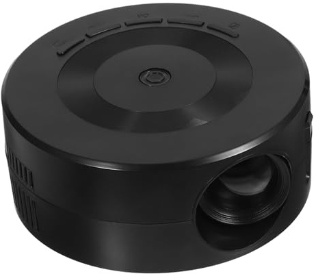 VERDANVERSE Mini Proyector Portátil Altavoz Incorporado para Entretenimiento Casa Proyector para Teléfonos Móviles y Tabletas Adecuado para Restaurantes y Alojamientos