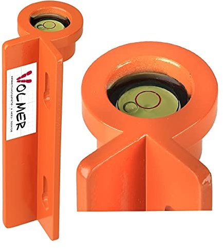 Lattenrichter LR 39 M - Metall, orange, Messaufgaben im Baubereich, Lotrechtes positionieren