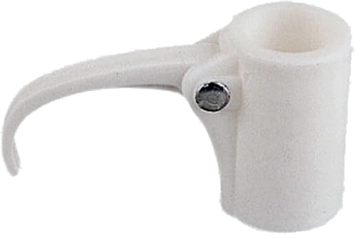 Cao - Accessori per Ombrellone in Plastica - Colore Bianco - Diametro Interno 2,4 cm