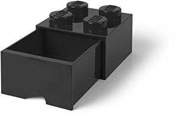 Room Copenhagen Schublade Brick Drawer 4, Schwarz