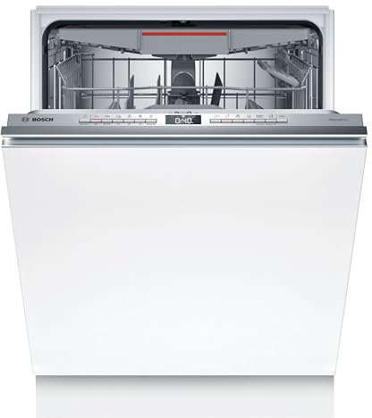 Bosch SMV4ECX24E Serie 4, Smarter Geschirrspüler Vollintegriert, 60cm, Spülmaschine Made in Germany, Besteckschublade, besonders leise, bessere Trocknungsleistung mit EfficientDry, Rackmatic, AquaStop