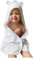 Generic Baby/Kleinkind Kapuzenbadetuch mit Ohren, ca. 75 cm x 75 cm, 100 % Baumwolle