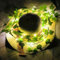 2 Pack/Each 6.56ft 20 Led Ivy Light String Artificial Ivy Garland, Fairy Lights, Fairy Light Olive Vine Simulation Flower Decoration, Garland for Indoor, Outdoor, Kitchen, Garden, Wedding, Wall
