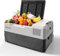 Oyajia Portable Car Fridge Freezer 38L, 12V/24V DC & 100-240V AC Dual Power, -20℃ to 20℃ Adjustable Car Refrigerator, With APP Control, Cooler Box for Camping, Travel, Truck, Car, Boat (38L)
