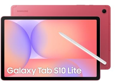 Samsung Galaxy Tab S10 Lite, 3 anni di garanzia, Tablet Android, WiFi, 6GB RAM, 128GB, 10.9 Dispaly LCD, S Pen, Android 15, Coral Red [Versione italiana]