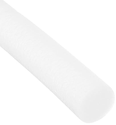 PATIKIL 1 Pulgada x 26,2 Pies Respaldo Varilla para Huecos y Juntas, Espuma Cuerda Calafateo Grieta Junta Relleno Rollo Sello Burlete para Casa Construcción Coche, Blanco