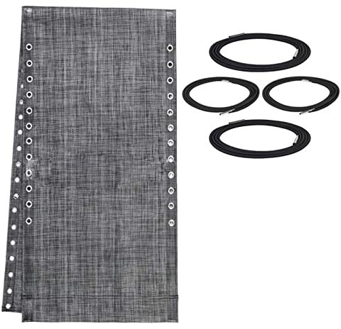 Funda de tela de repuesto para tumbona, transpirable, para tumbona, tela cepillada para jardín, playa, patio