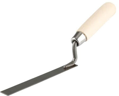 Hopzab Pointing Trowel Brick Jointer 1.5cm - Finger Trowel Cement Tool for Pointing Mortar, Tuck Pointer, Bricklaying & Tiling Tools