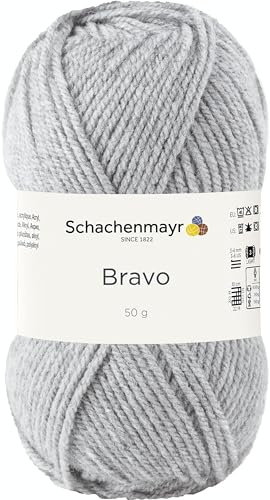 Schachenmayr Bravo 9801211-08330 natur neon tweed Handstrickgarn, Häkelgarn