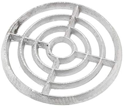 Cast Alloy Round Drain Grate Gully Grid Cover - 7 176mm x 10mm