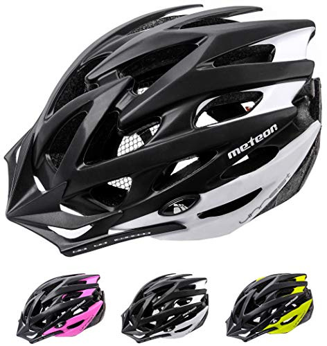 meteor® Urban Fahrradhelm Herren Damen Kinder-Helm MTB rollerhelm mädchen kinderfahrradhelm für Downhill rennradhelm Mountainbike Inliner skaterhelm BMX fahradhelm Scooter Jungen Bike Helmet