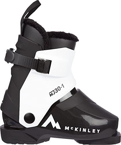 McKINLEY Jungen Unisex Kinder Mj30 Skischuhe, Black/White, 17 EU