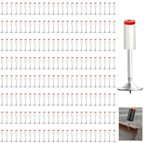 200 Stück Nägel für Nagelpistole: HOMURY 6mm Round Nägel für Nagelpistolen, Nagelpistole Zubehör für Decken, Befestigung Installieren und Reparatur