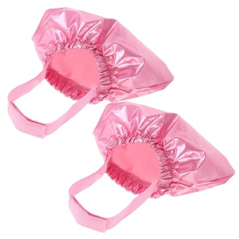 WEKADRIN 2 Pièces Bonnet pour Chat et Petit Chien Réglable et Imperméable Protection Oreilles et Yeux Matériau Respirant Accessoire de Bain Confortable pour Animaux à et Salon