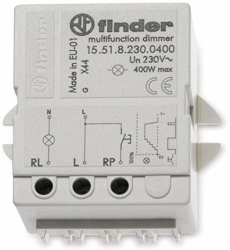 Finder Series 15 – Electronic Pulse Relay, Dimmer, 400 W