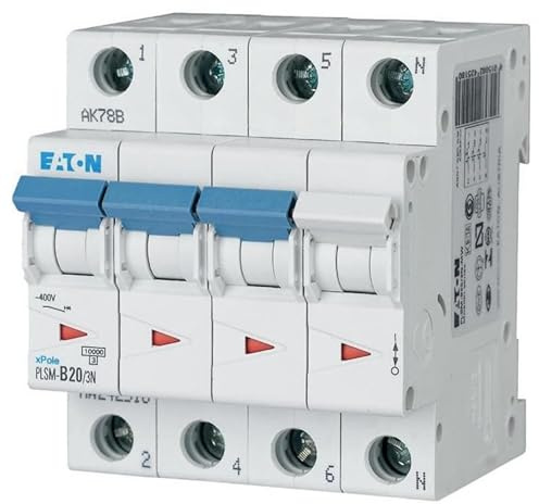 Eaten EATLSMB203N Leitungsschutzschalter, 20 A/3N/B