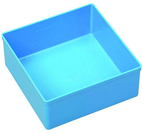 Allit EuroPlus Insert 63/1-63/5 Lot de 10 boîtes de rangement pour outils Taille 3 Bleu
