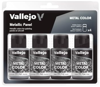 AV Vallejo Metal Color Set - Metallic Panel
