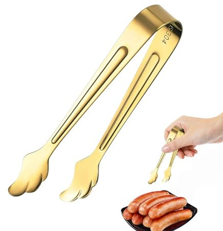 -servir alicates de azúcar de acero inoxidable - alicates para servir | -alicates de azúcar helado prácticos pequeños alicates de cocina pequeños para restaurante boda bar barbacoa