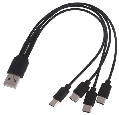 ECVGHD multiladdningskabel multi USB-kabel USB-laddningskabel universal 1/2/3/4 i 1