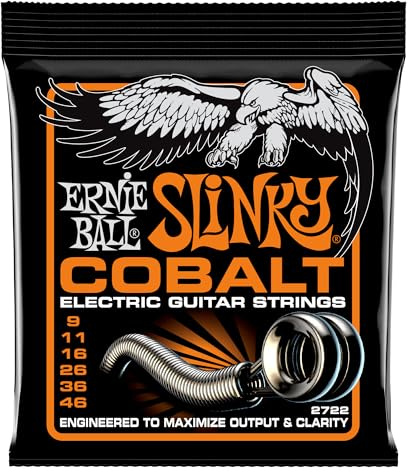 Ernie Ball, Hybrid Slinky Cobalt, Corde per chitarra elettrica, diametro 9-46