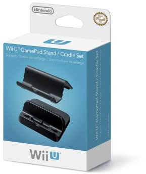 Nintendo Wii U Gamepad Stand/Cradle Set Wii U