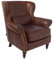Loungesessel Studley Vintage Leder Ledersessel Sessel Lehnsessel Fernsehsessel Relaxsessel
