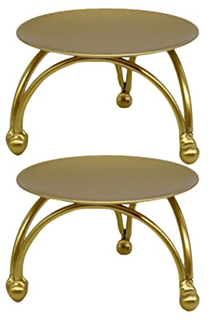 Abaodam 2pièces Bougeoir Simple Support De Bougie pour Décoration Intérieure Lot