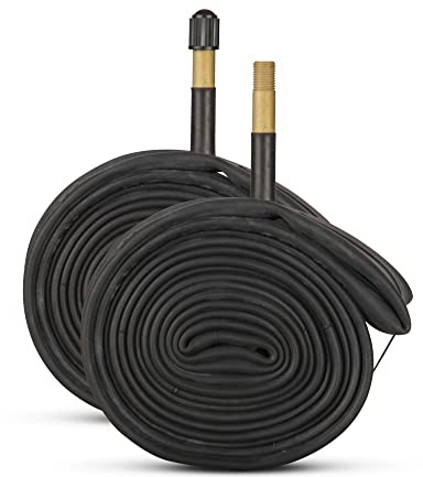 Fahrradschlauch (AV/Auto Ventil) 2er Set - 28/29 Zoll (28/29 x 1,95-2,35) Innenschlauch, ETRTO - 50/58-622