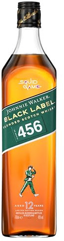 Johnnie Walker Black Label │ Squid Game Special Edition │ 40% vol │ 70cl │ Blended Scotch Whisky │ Notes of Spice & Vanilla │ Award Winning