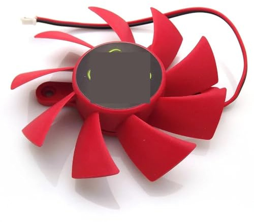 LXCOZED Ventola DC BRUSHLESS PLA08015S12HH 12V 0,35A 75mm 47x47x47mm VGA per Ventola di Raffreddamento della Scheda Grafica XFX HD5750 2 Fili