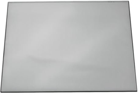 Durable Schreibtischunterlage (mit transparentem Overlay, 650 x 520 mm) 1 Stück, grau, 720310