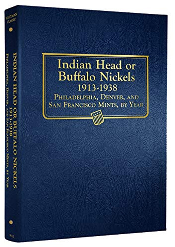 Whitman US Buffalo Nickel Coin Album 1913 - 1938 #9115