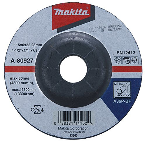 Makita Disque à ébarber, 115 mm, 100 pièces, A de 80927