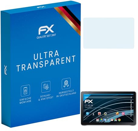 atFoliX Schutzfolie kompatibel mit Samsung Galaxy View Folie, ultraklare FX Displayschutzfolie (2X)